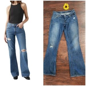 Levi's Blue Flare & Wide Leg Jeans